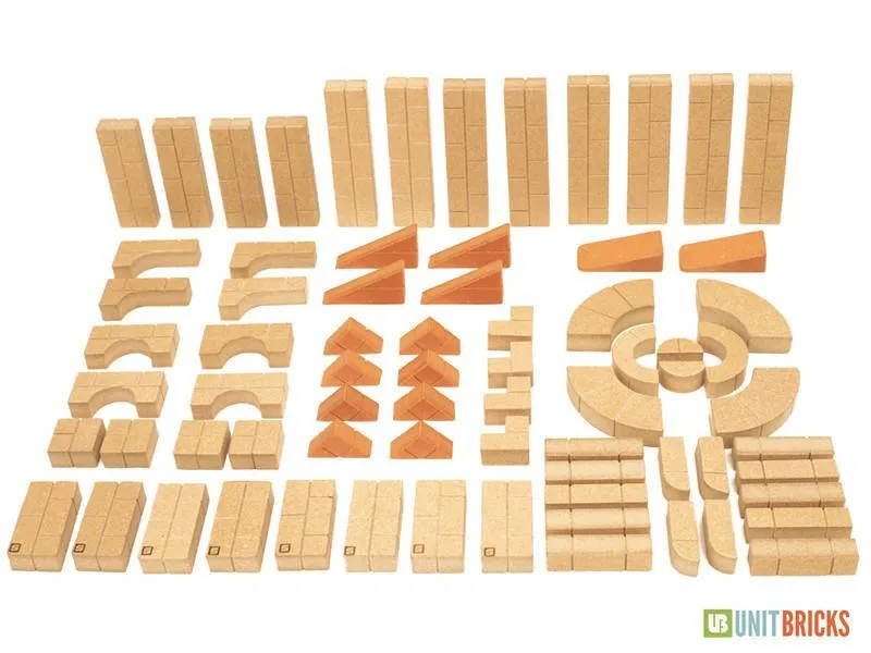 72 Piece Mini Unit Bricks Architect Set