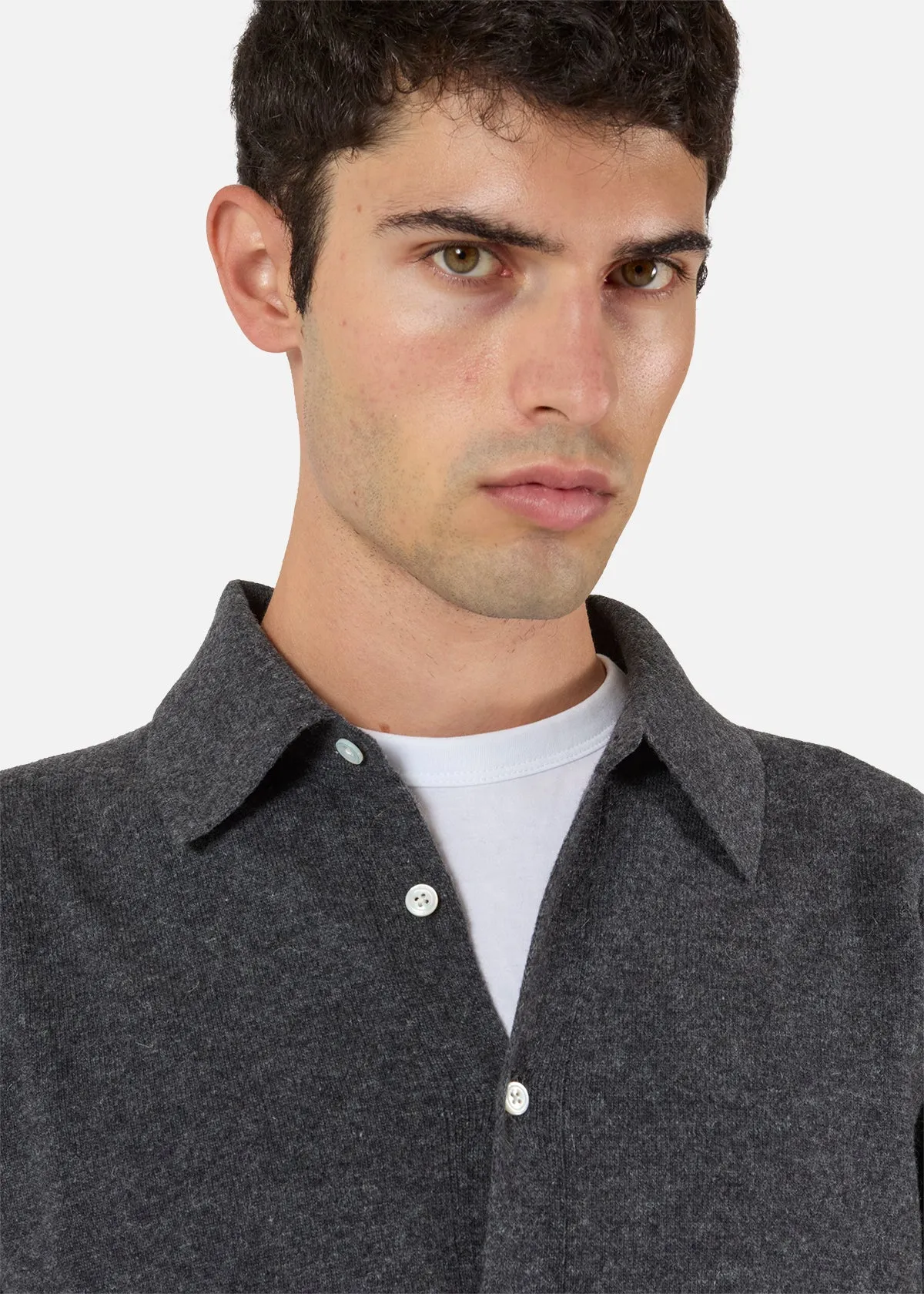 AARS WOOL SHIRT WITH LONG SLEEVE