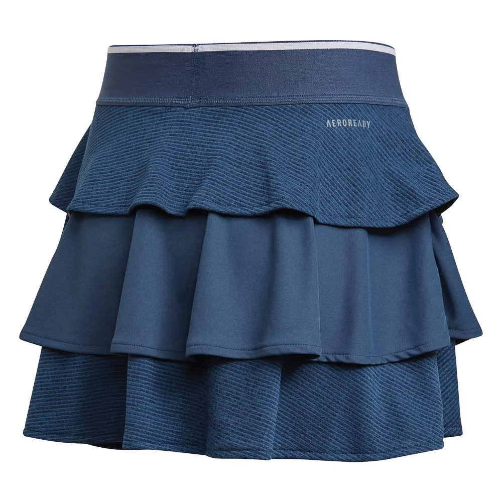 adidas Pop Up Skirt (Girls) - Navy