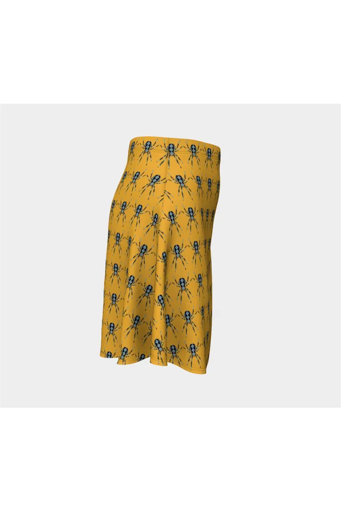 African Rain Spider Flare Skirt