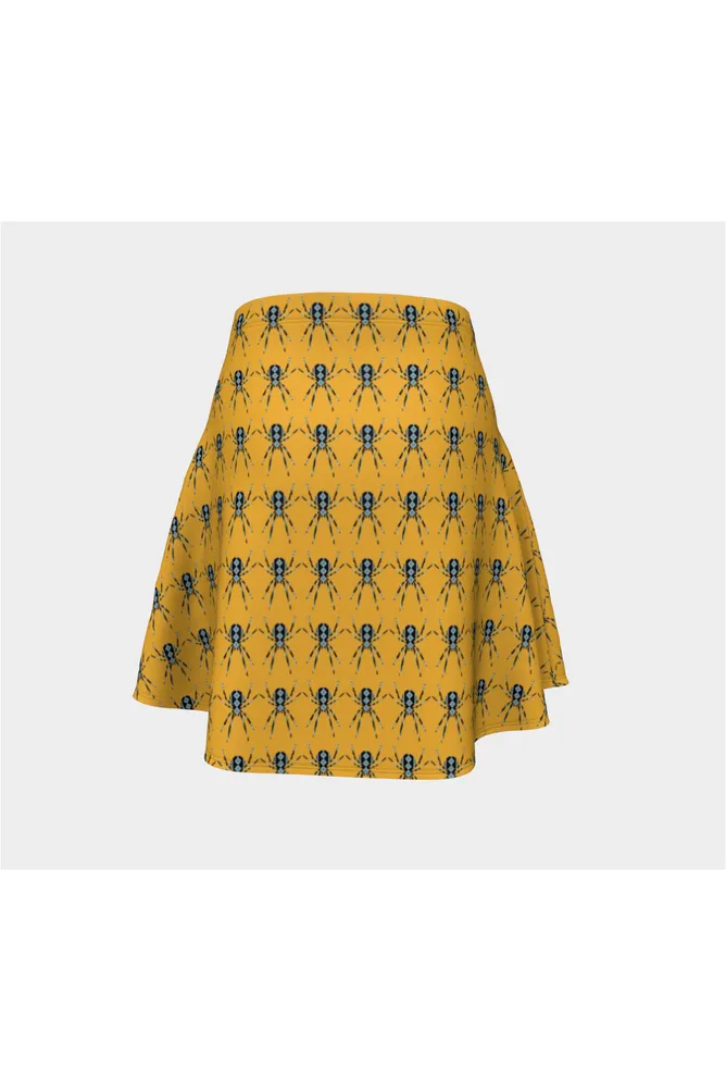 African Rain Spider Flare Skirt