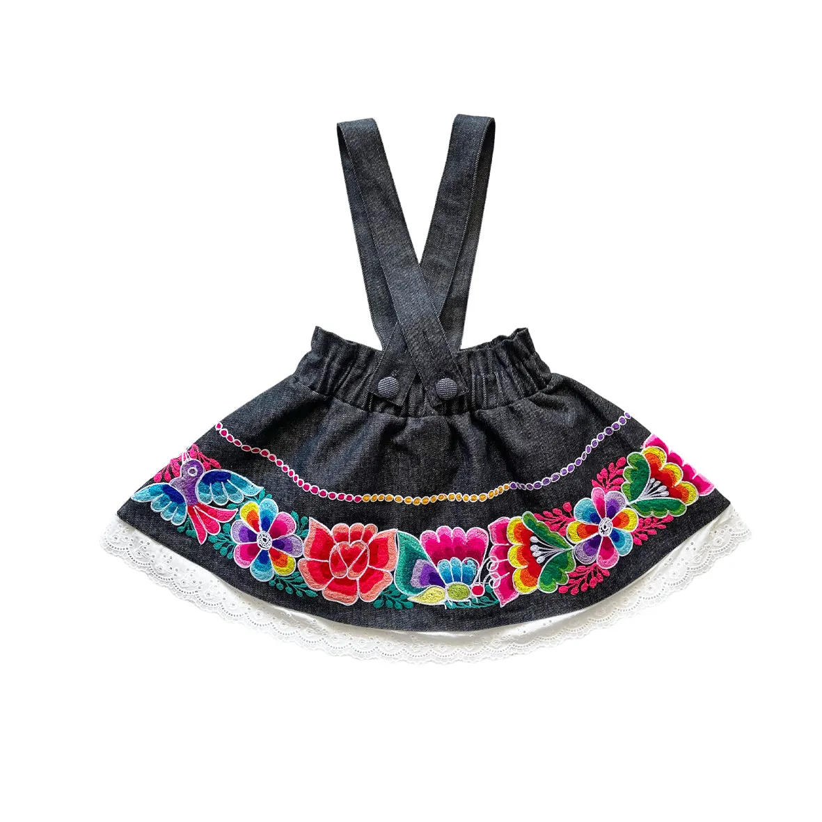 AGUSTINA - DOROTEA SHOULDER STRAP SKIRT from Cusco