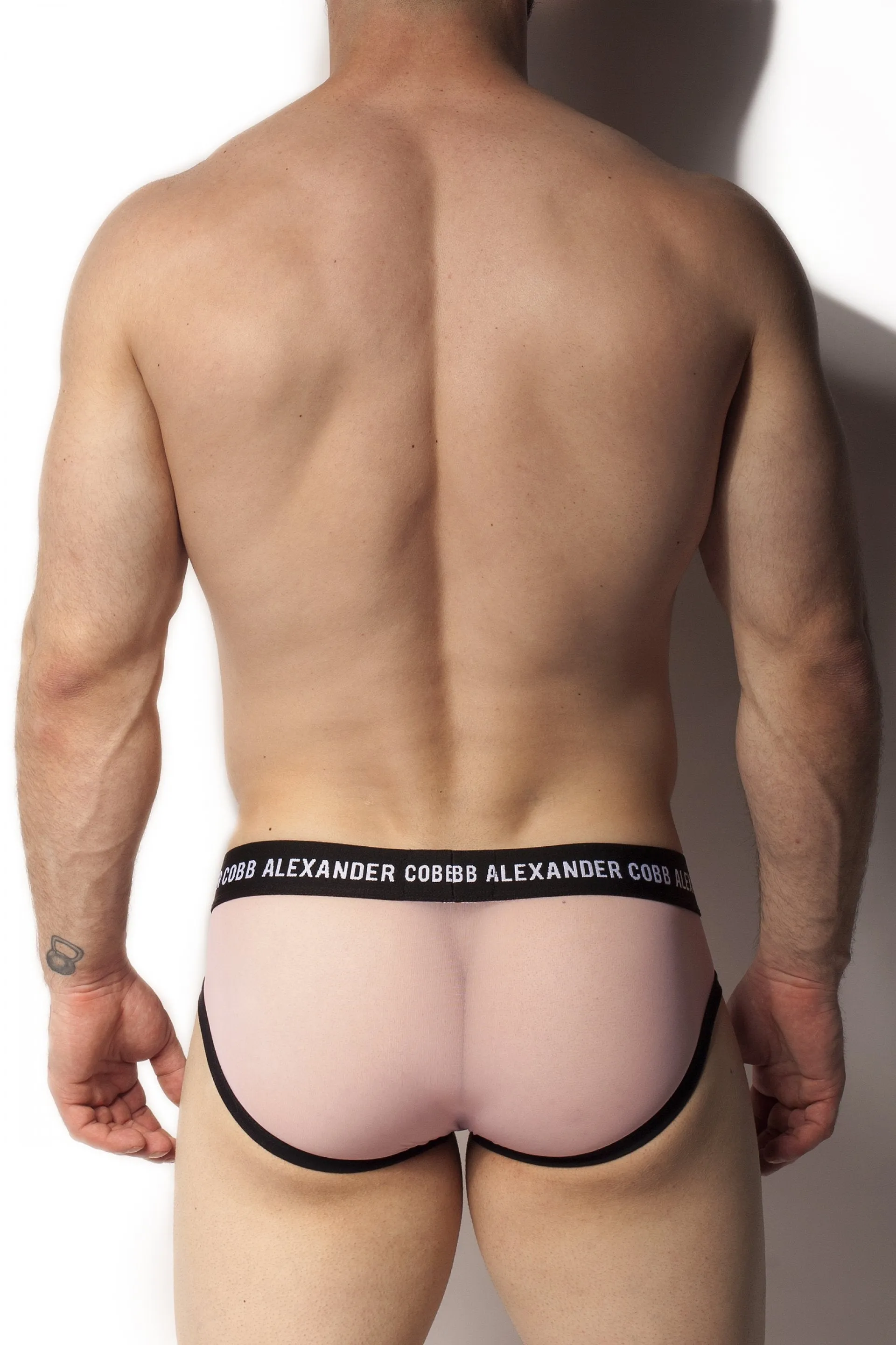 ALEXANDER COBB TRANSPARENT SLIP PINK