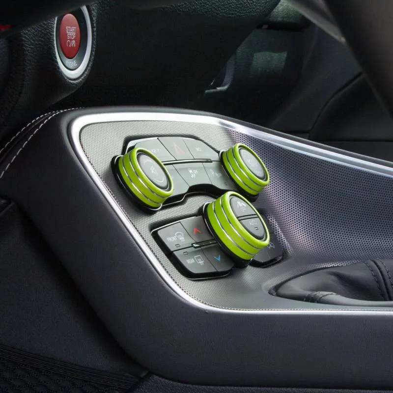 American Brother Designs Interior Knob Kit: Dodge Challenger 2015 - 2023