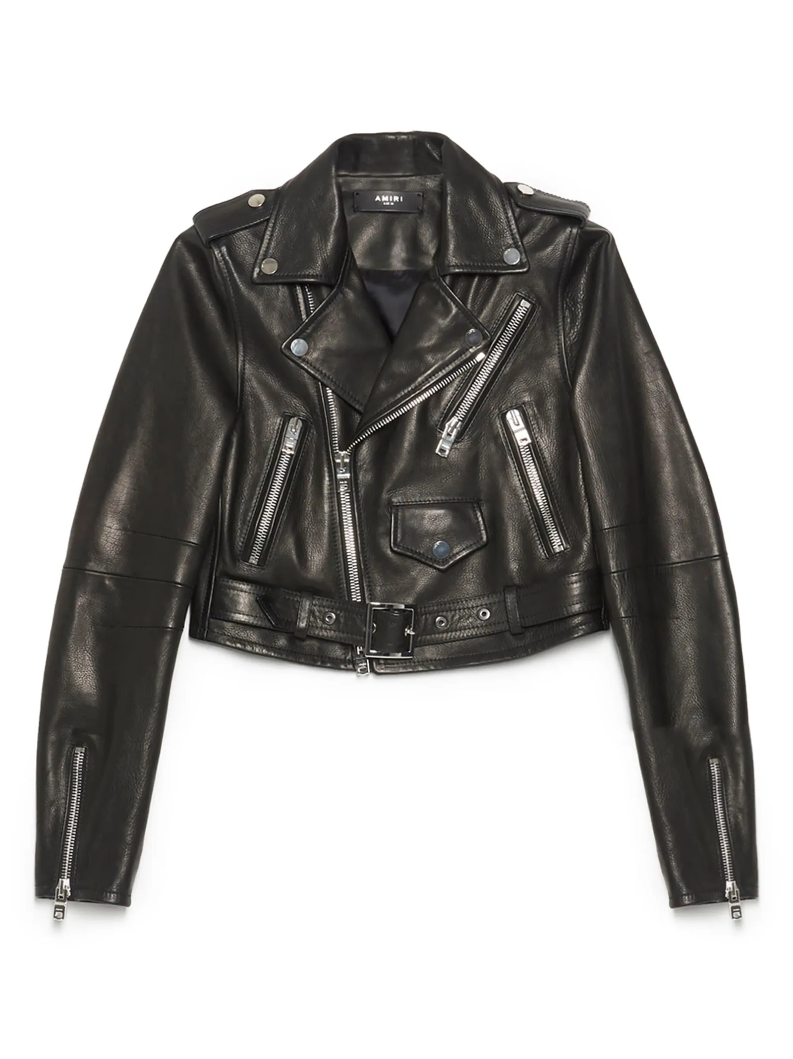 Amiri Cropped Biker Jacket