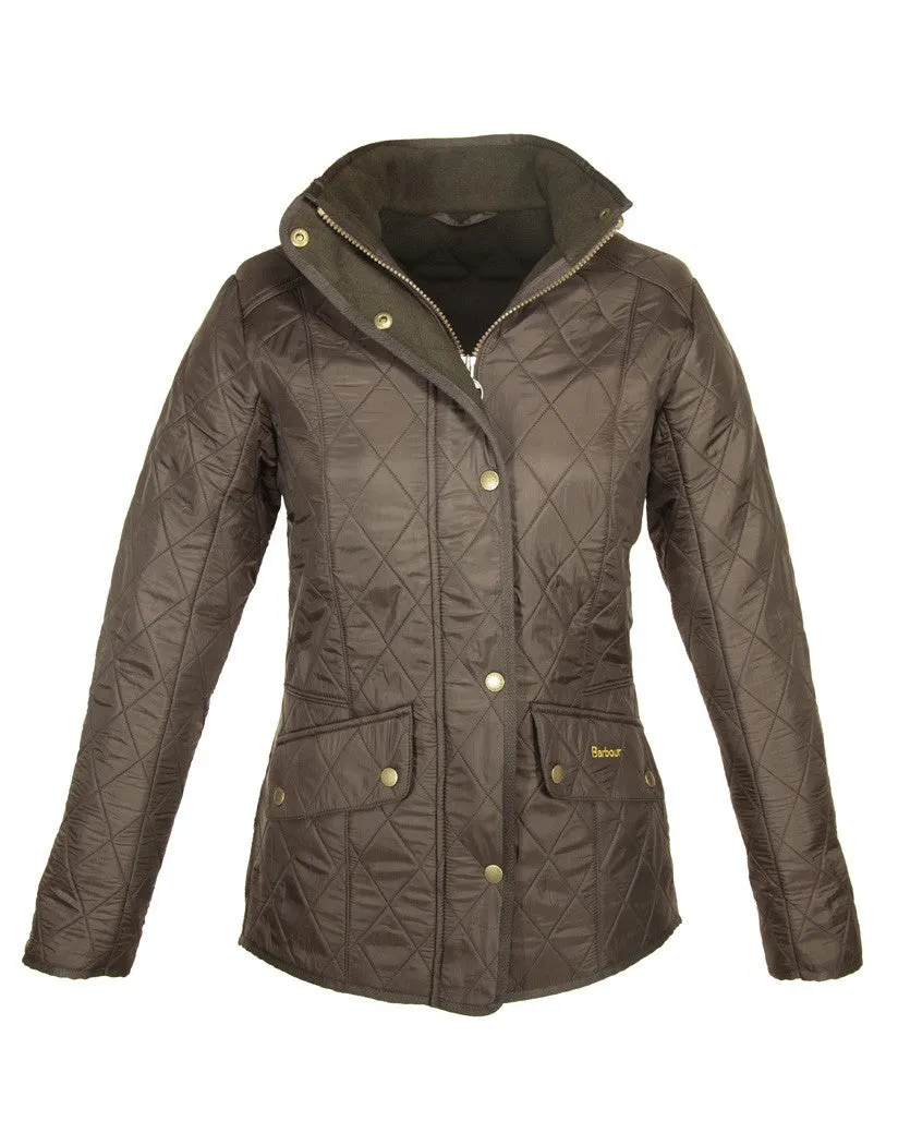 Barbour Cavalry Polarquilt Ladies Jacket- Brown LQU0087BR91