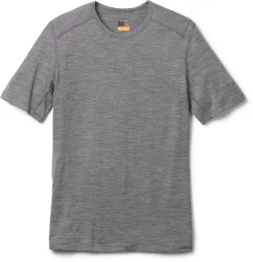 Basic top 200 Oasis Crewe - men's Icebreaker, gray