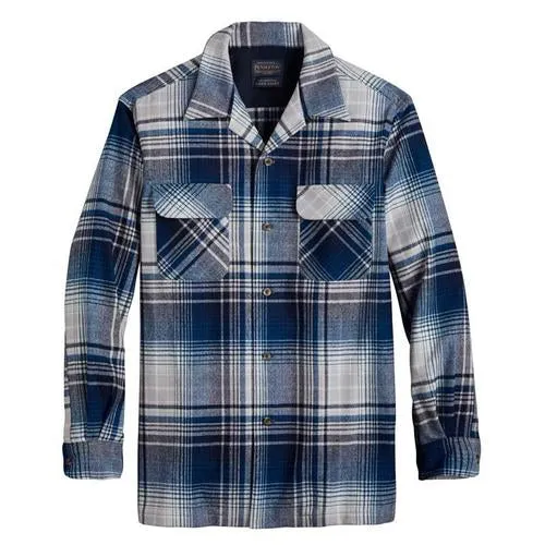 Board Shirt Teal Plaid 22'