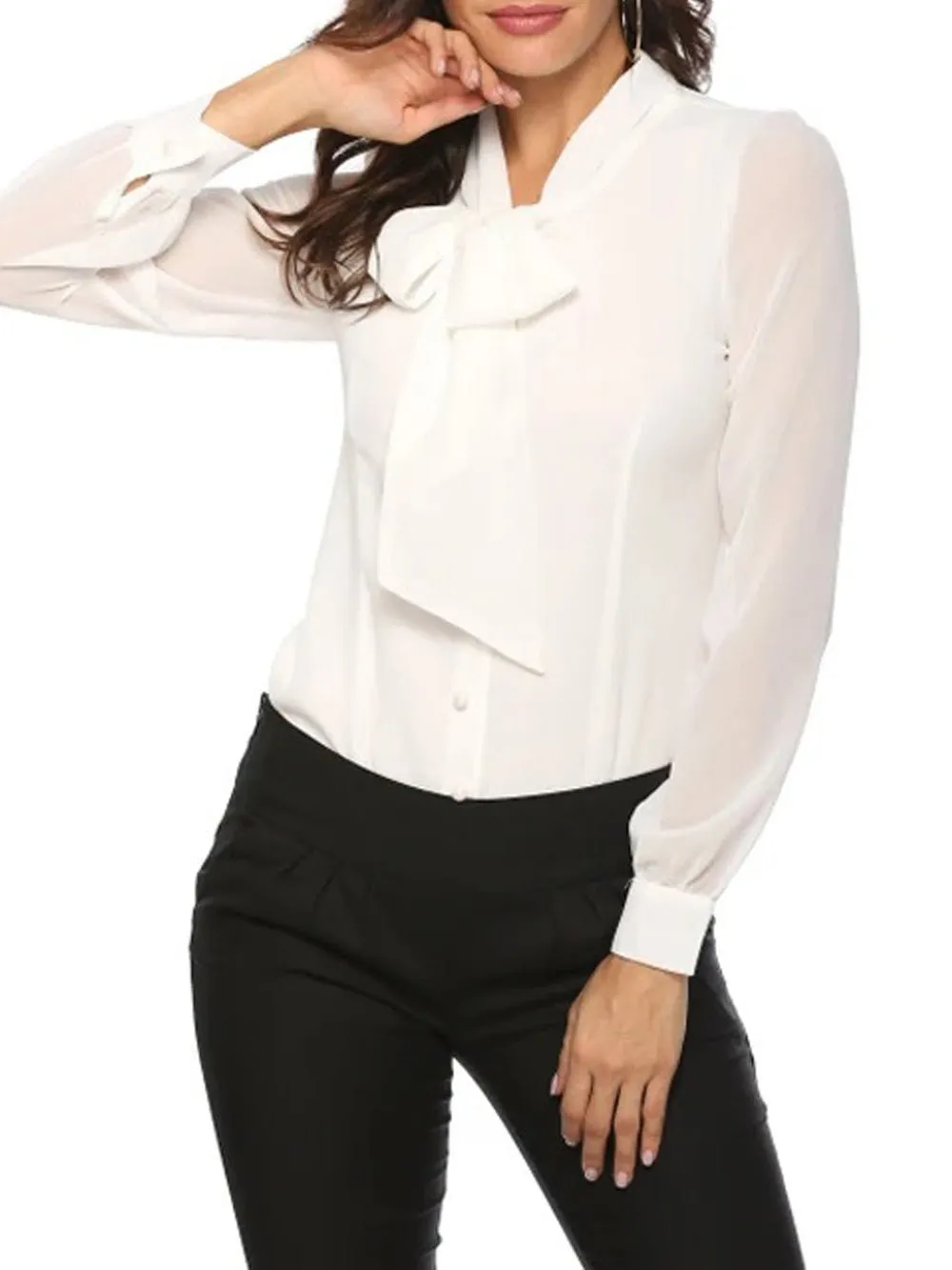 Brianna Long Sleeve Bodysuit Shirt