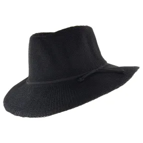 Cancer Council Ladies Jacqui Mannish Hat - Black