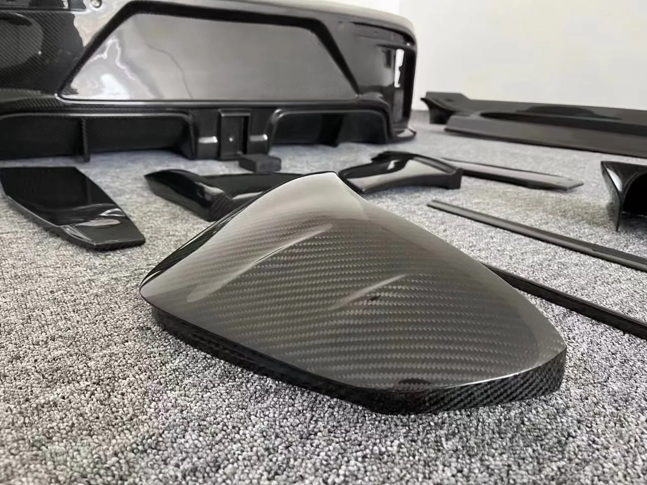 Carbon Fiber Aero Body Kit for Porsche Taycan