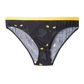 Cat Eyes Womens Briefs Knickers