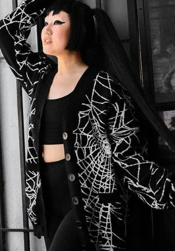 Cobwebs | CARDIGAN SWEATER