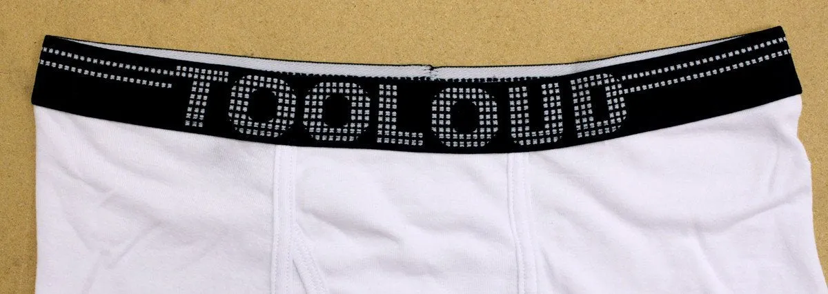 Colorado Landscape Text BW Mens Boxer Brief Underwear