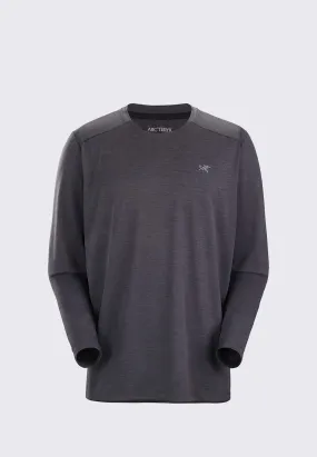 Cormac Crew Long Sleeve - Black Heather