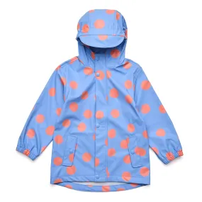 Cornflower Dot Recycled Unlined Raincoat