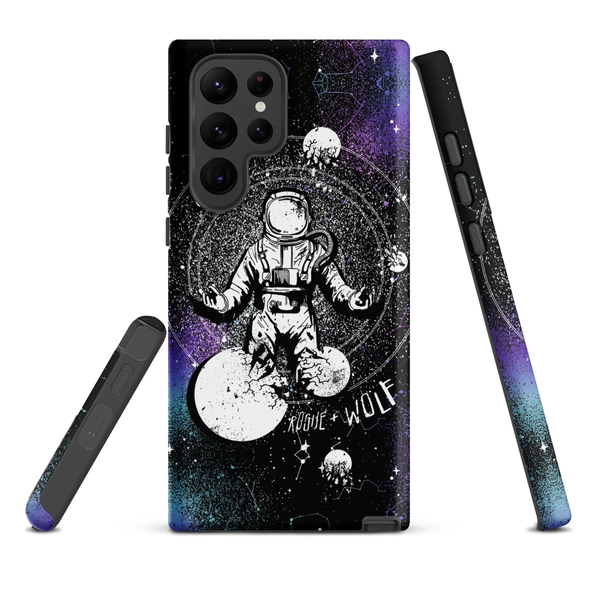 Cosmic Explorer Tough Phone Case for Samsung - Anti-scratch Shockproof Witchy Phone Cover Goth Gifts