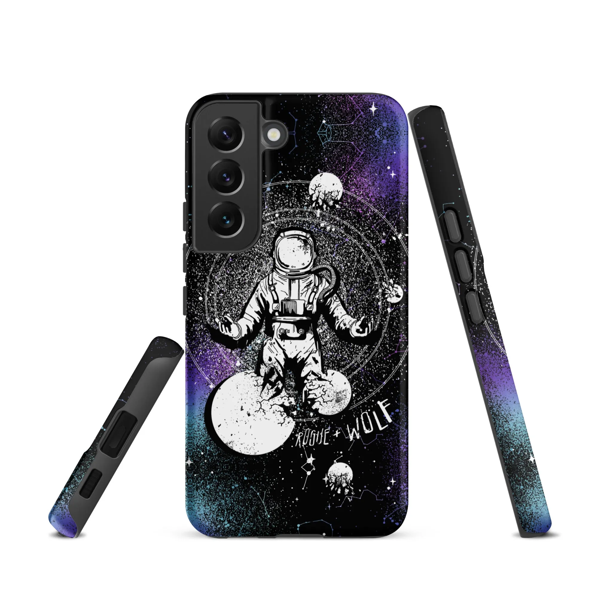 Cosmic Explorer Tough Phone Case for Samsung - Anti-scratch Shockproof Witchy Phone Cover Goth Gifts