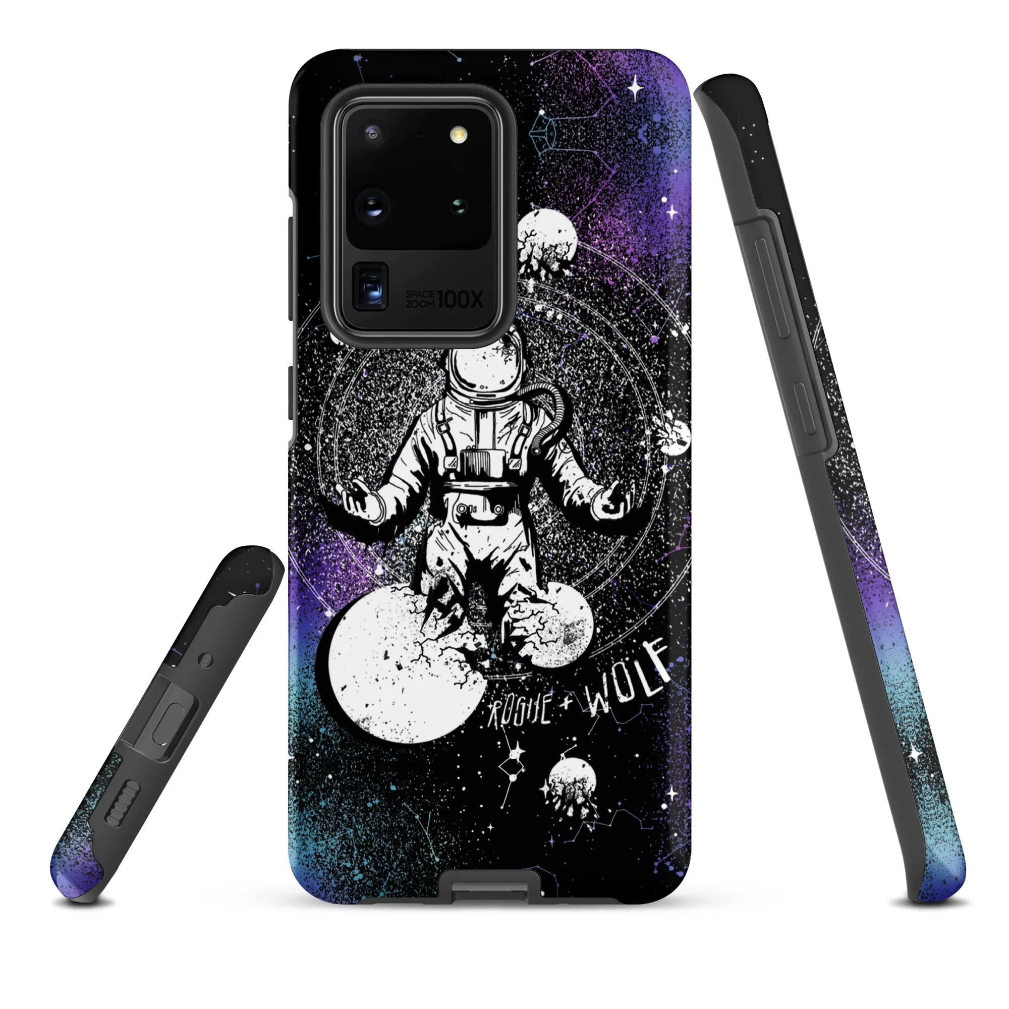 Cosmic Explorer Tough Phone Case for Samsung - Anti-scratch Shockproof Witchy Phone Cover Goth Gifts