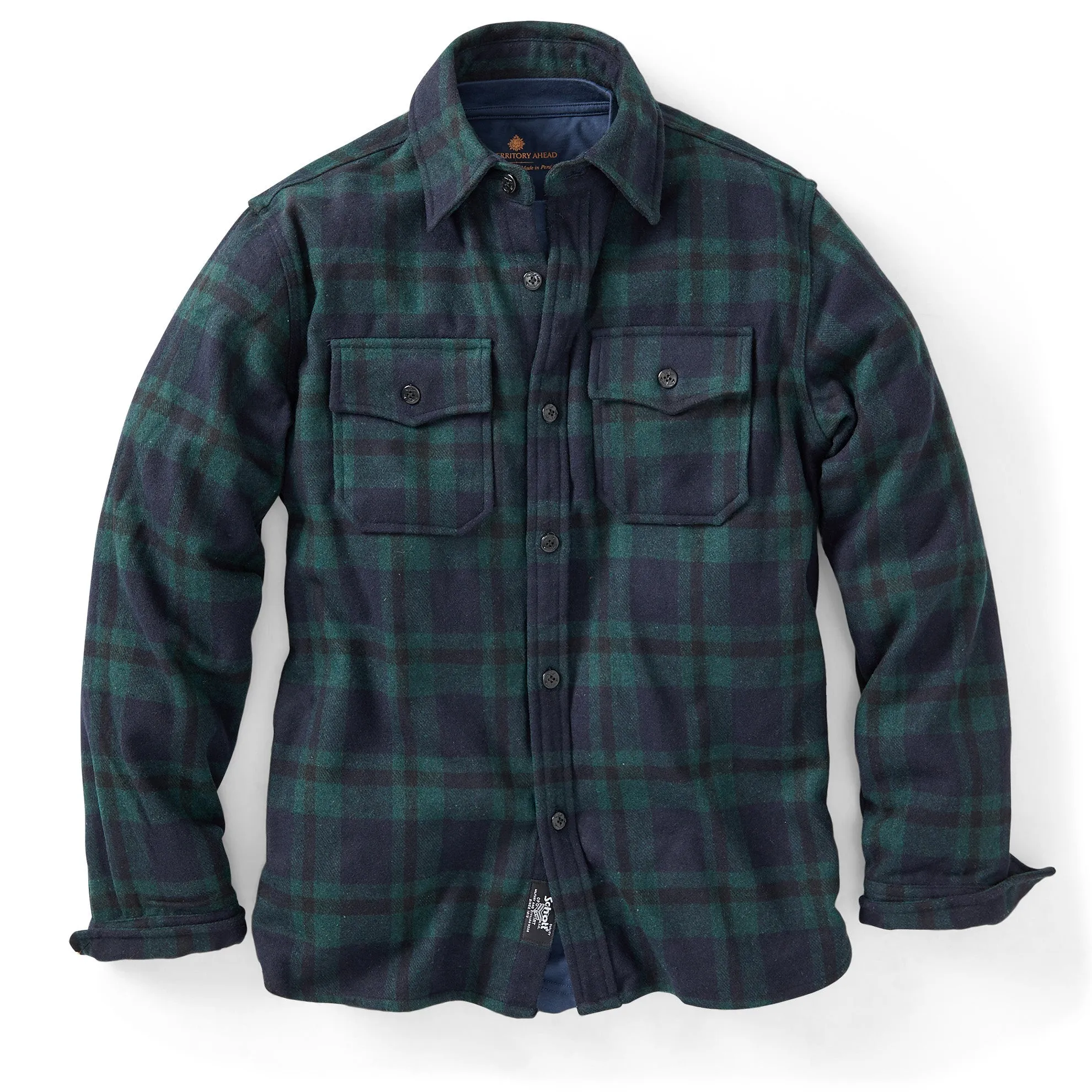 CPO Tartan Plaid Wool Shirt