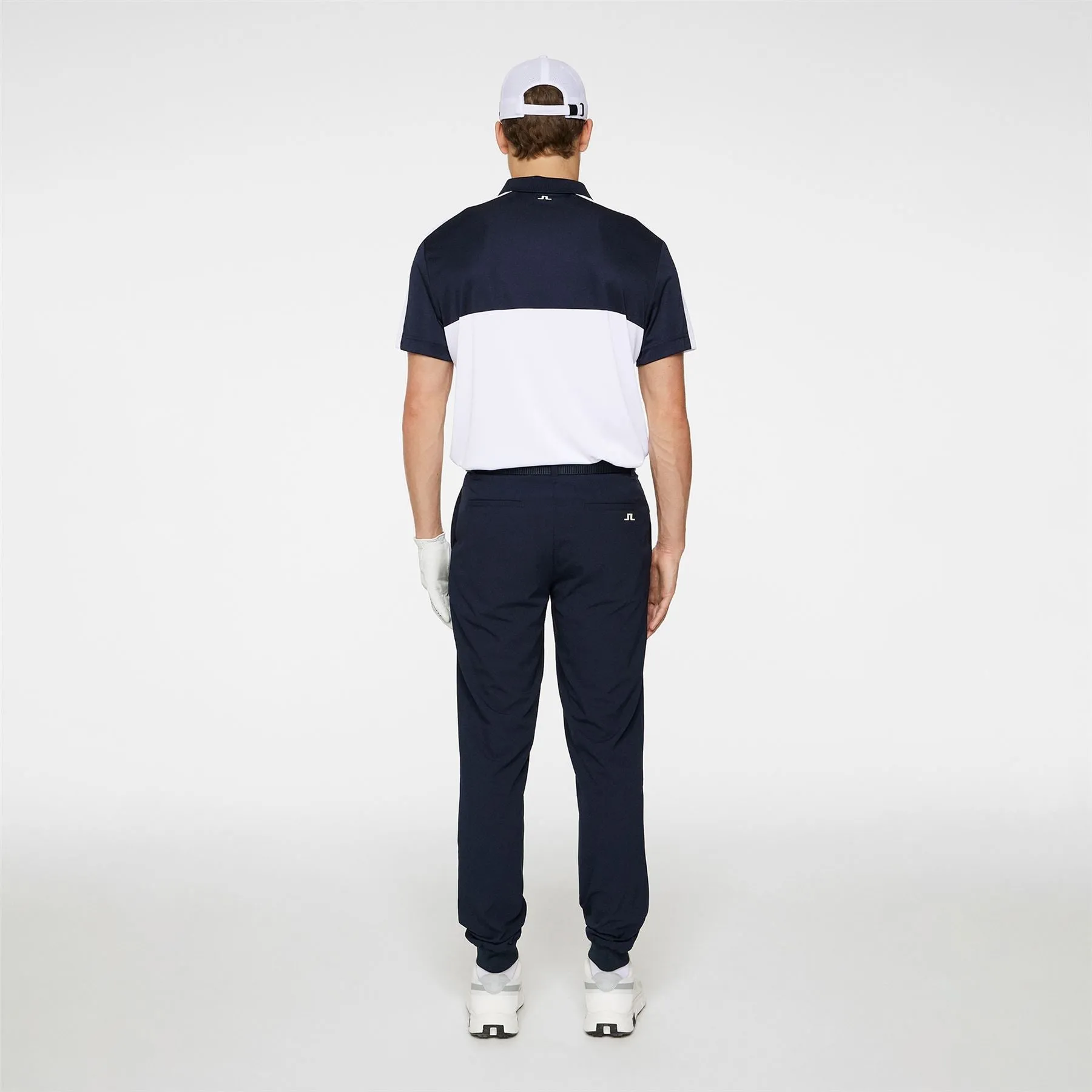 Cuff Double Weave Stretch Jogger Pants JL Navy - AW24