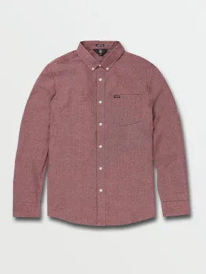 Curwin Long Sleeve Shirt - Merlot