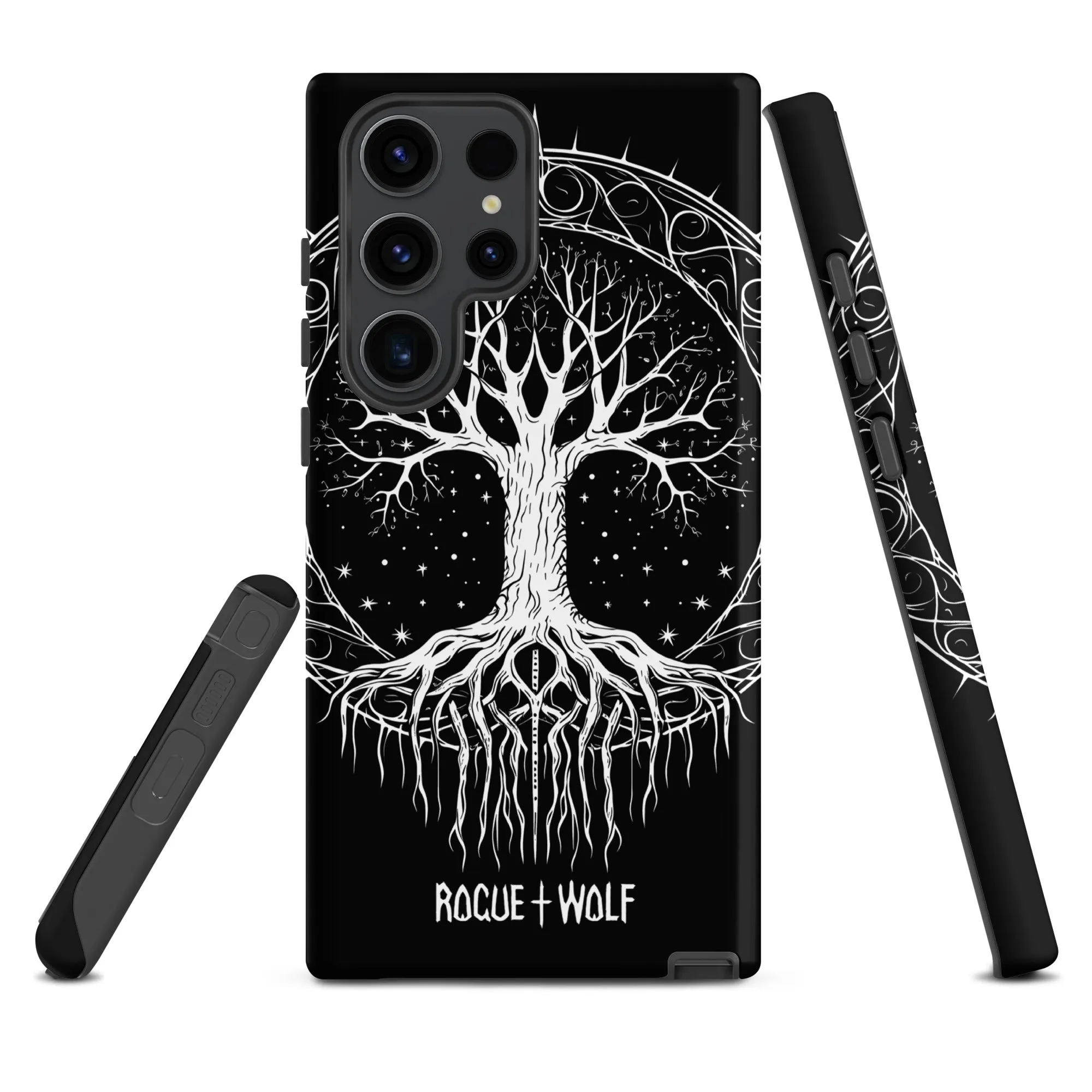 Eternal Growth Tough Phone Case for Samsung - Shockproof Anti-scratch Witchy Goth Accessory Cool Xmas Gift