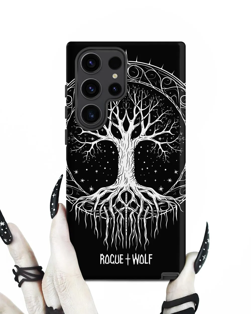 Eternal Growth Tough Phone Case for Samsung - Shockproof Anti-scratch Witchy Goth Accessory Cool Xmas Gift