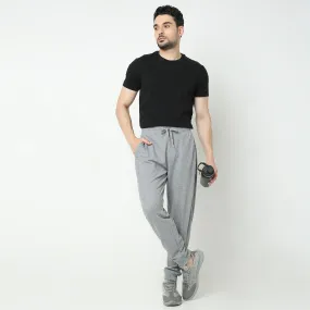 Flex Pants with Secure Mobile Pocket - Mid Rise Joggers