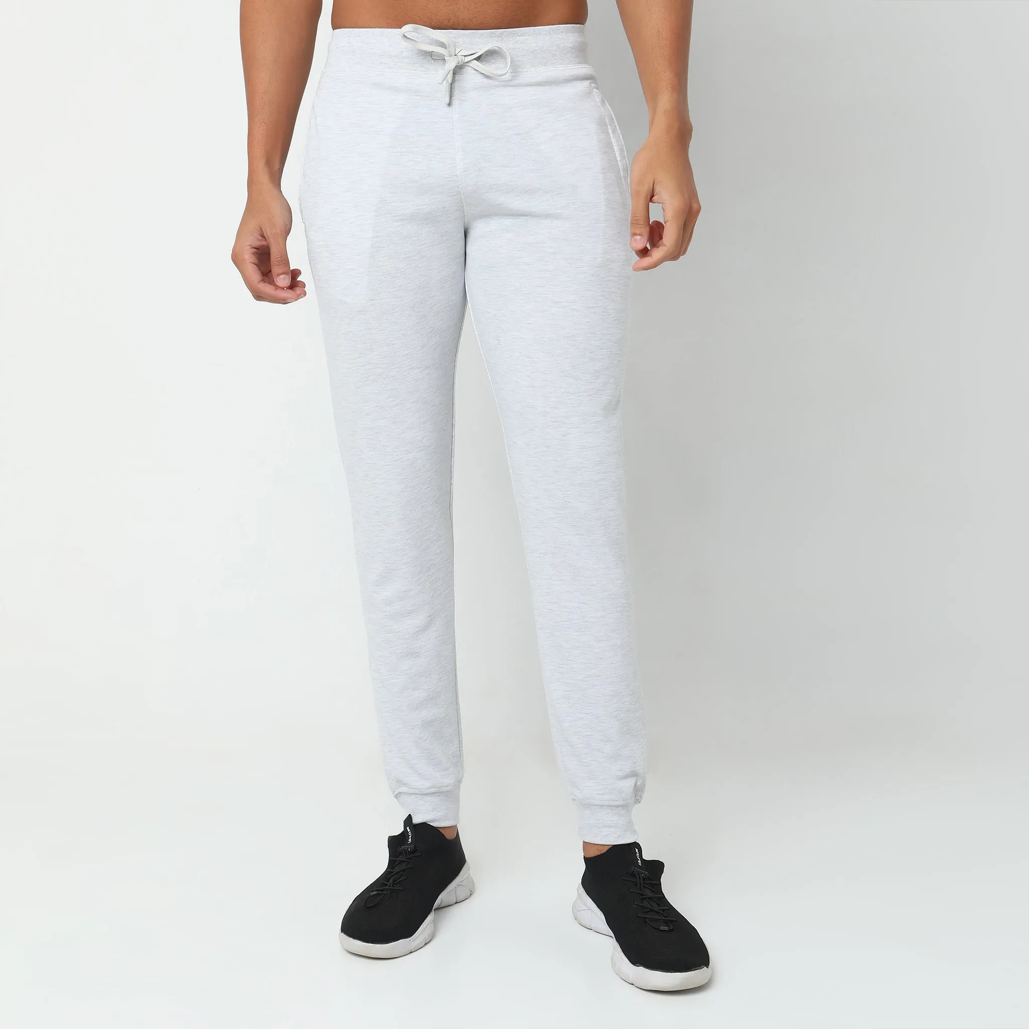 Flex Pants with Secure Mobile Pocket - Mid Rise Joggers