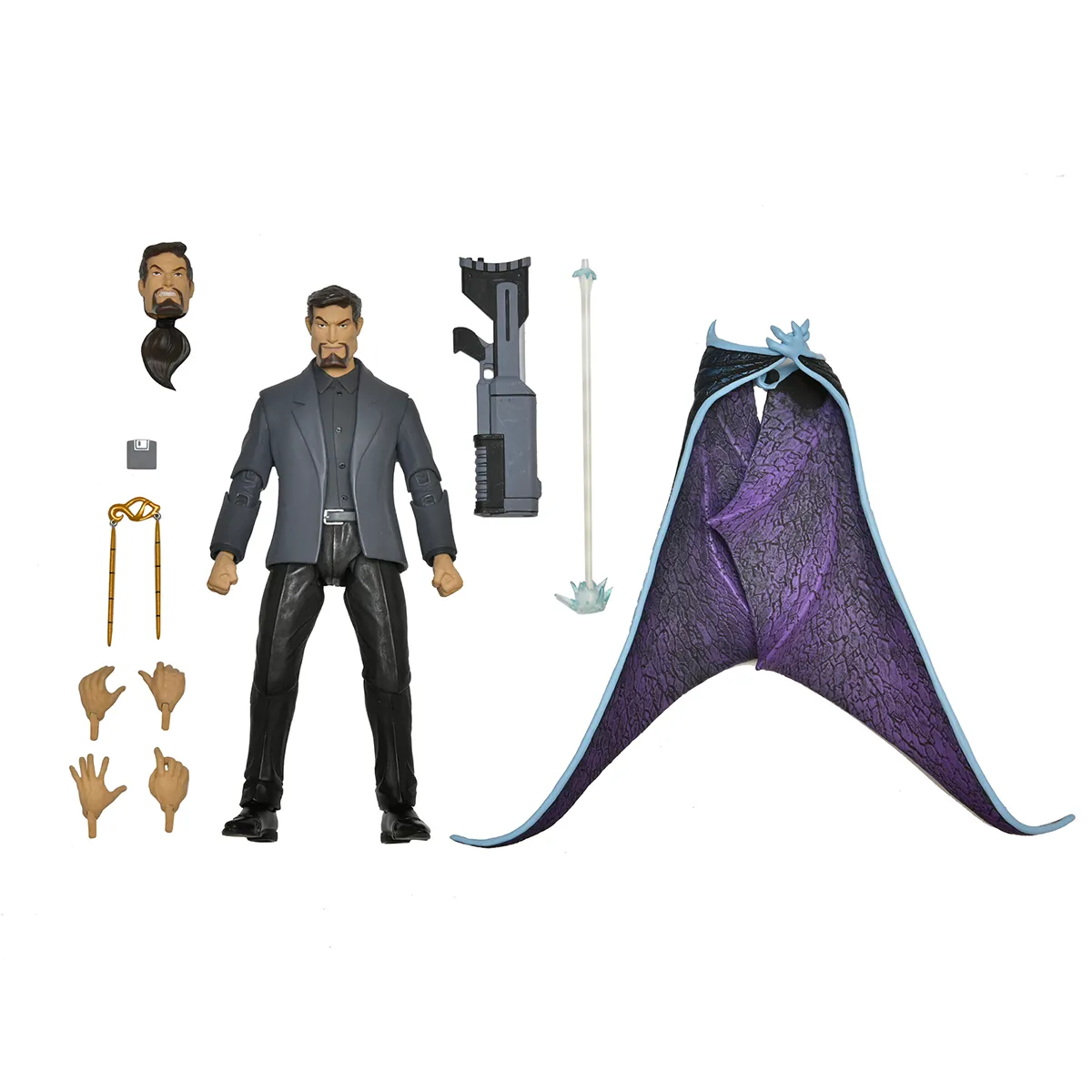 Gargoyles 7-Inch Scale Ultimate David Xanatos Action Figure