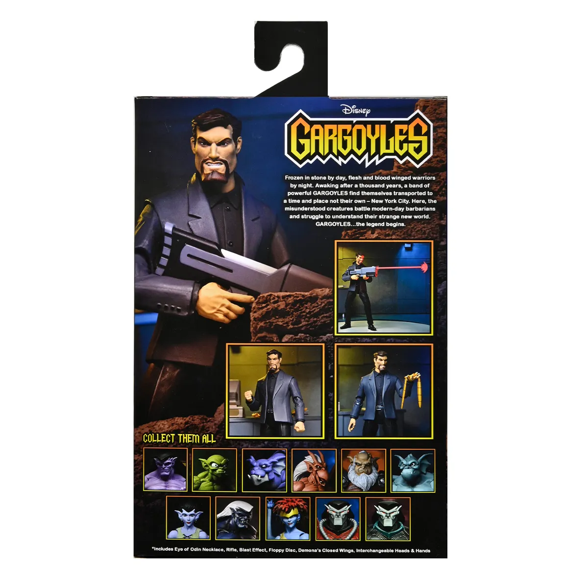 Gargoyles 7-Inch Scale Ultimate David Xanatos Action Figure