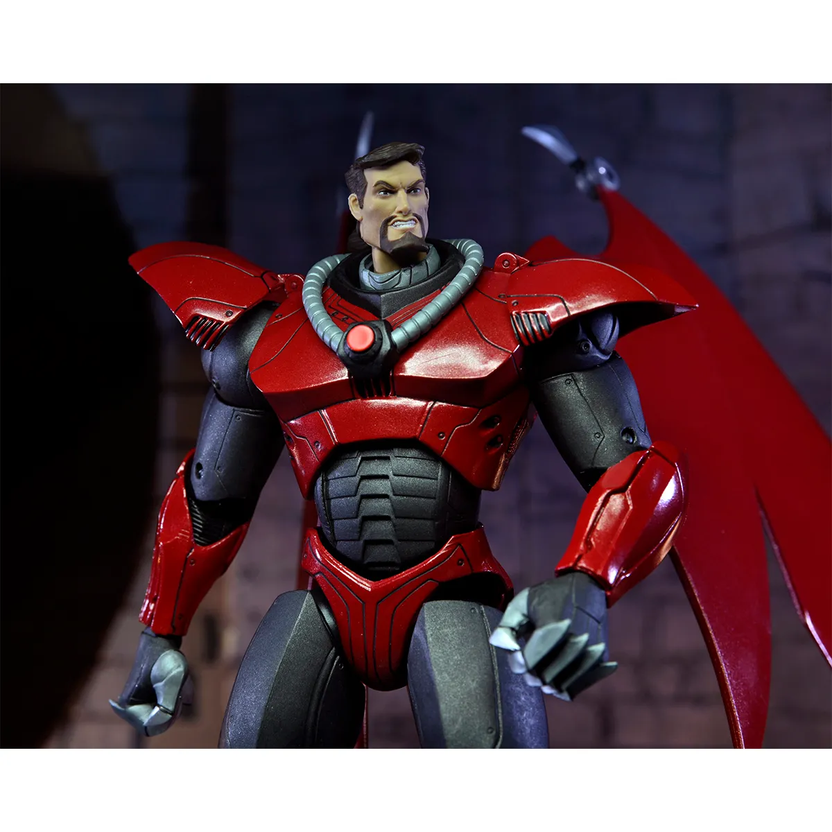 Gargoyles Ultimate Armored David Xanatos 7-Inch Scale Action Figure