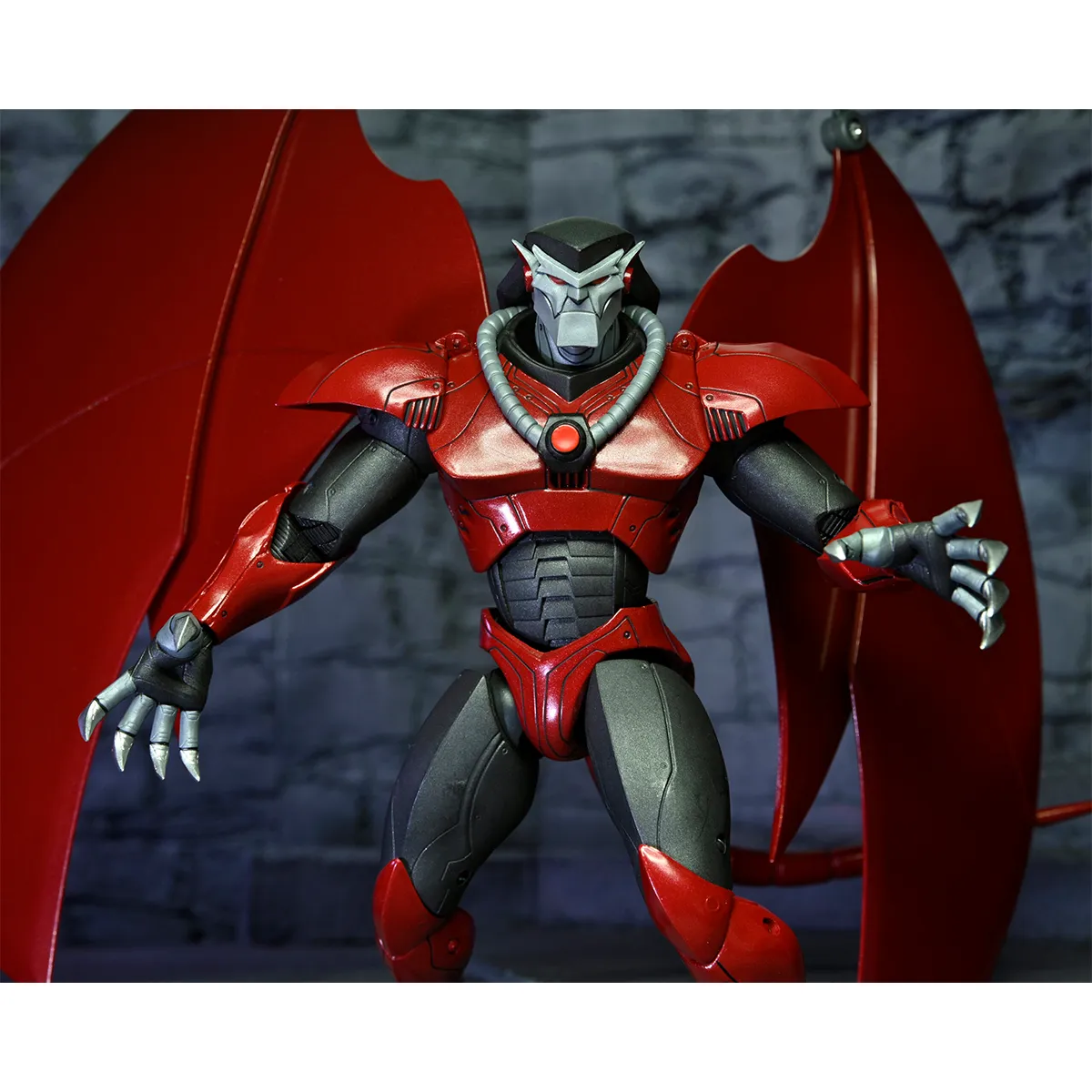 Gargoyles Ultimate Armored David Xanatos 7-Inch Scale Action Figure