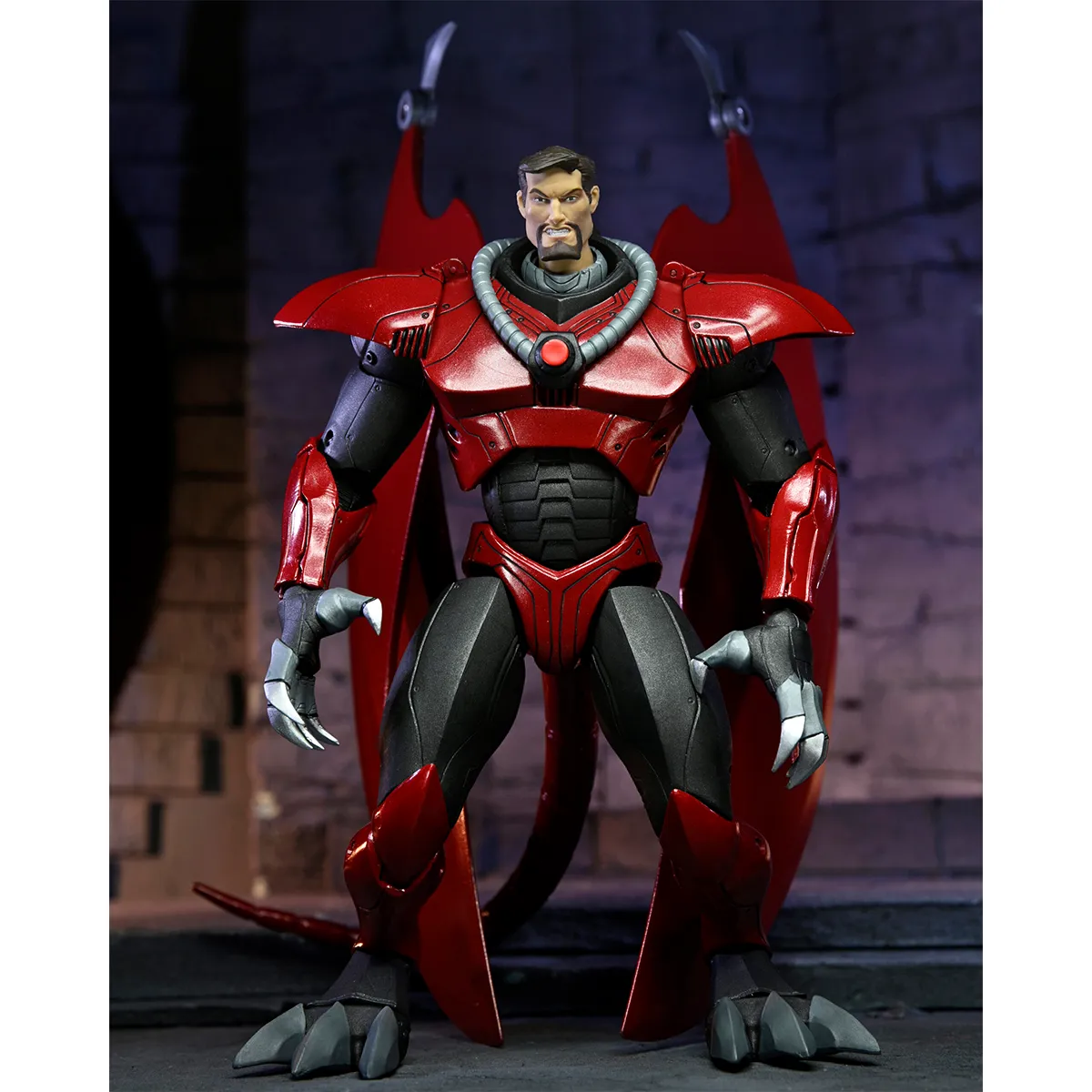 Gargoyles Ultimate Armored David Xanatos 7-Inch Scale Action Figure