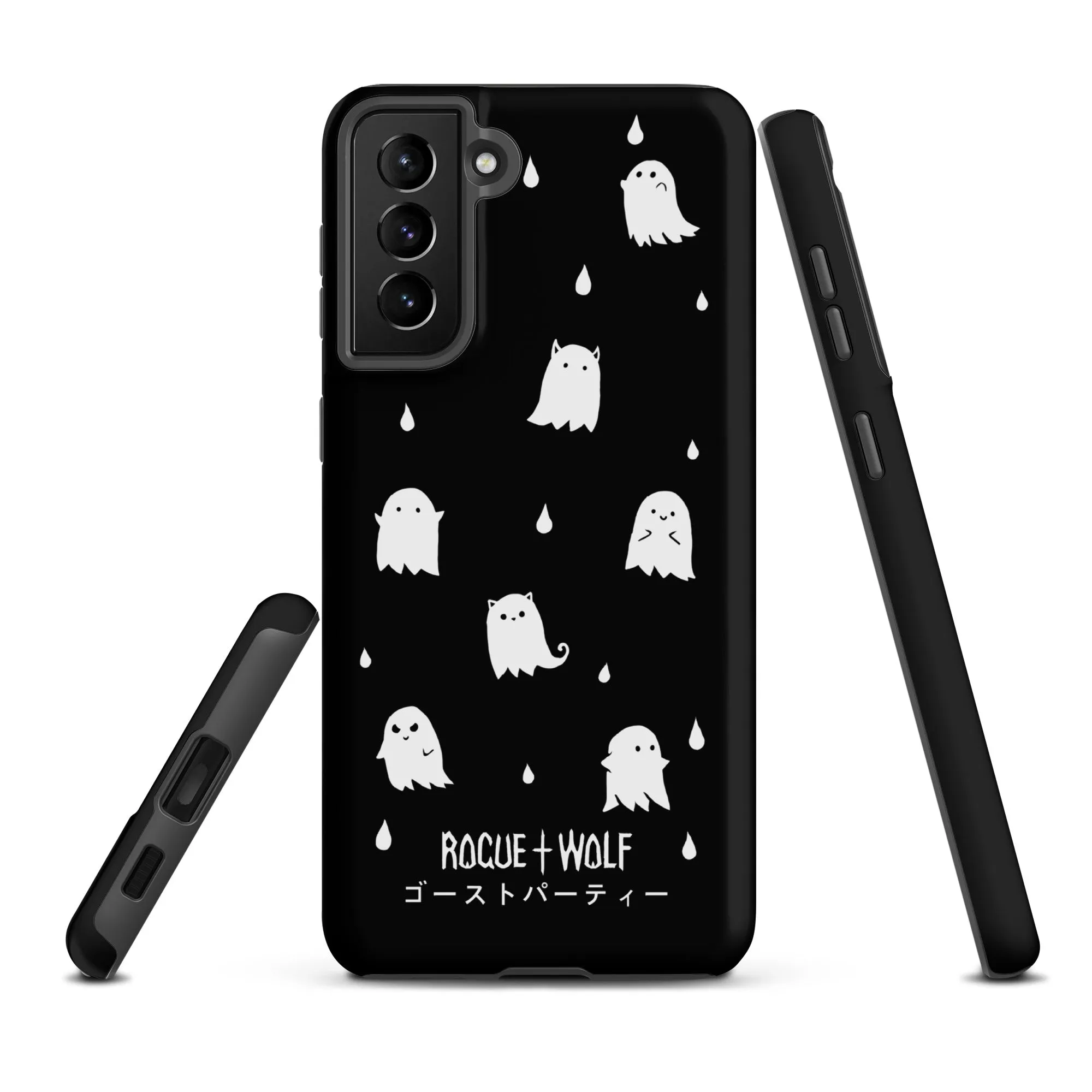 Ghost Party Tough Phone Case for Samsung - Shockproof Anti-scratch Goth Witchy Phone Accessories Cover