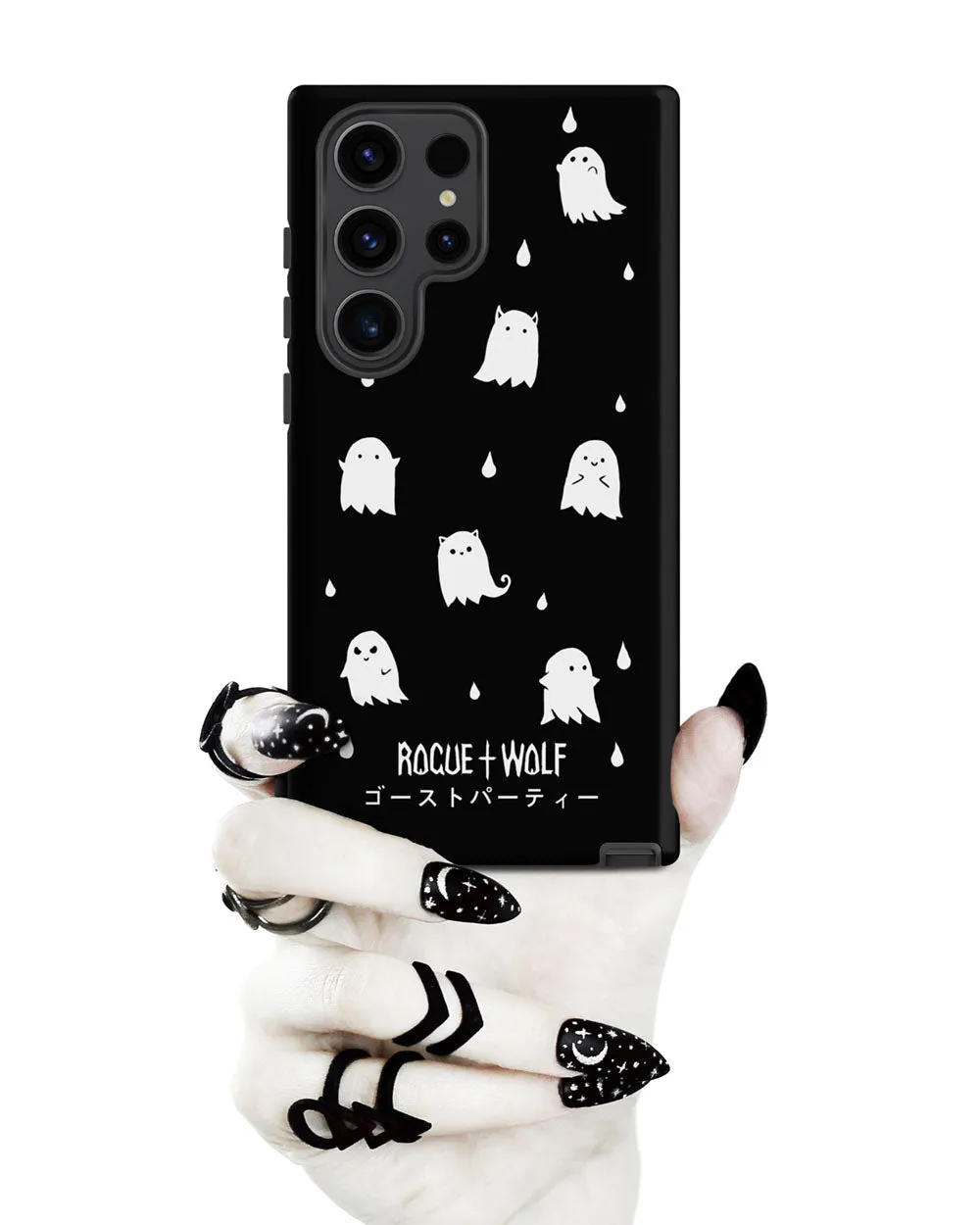 Ghost Party Tough Phone Case for Samsung - Shockproof Anti-scratch Goth Witchy Phone Accessories Cover