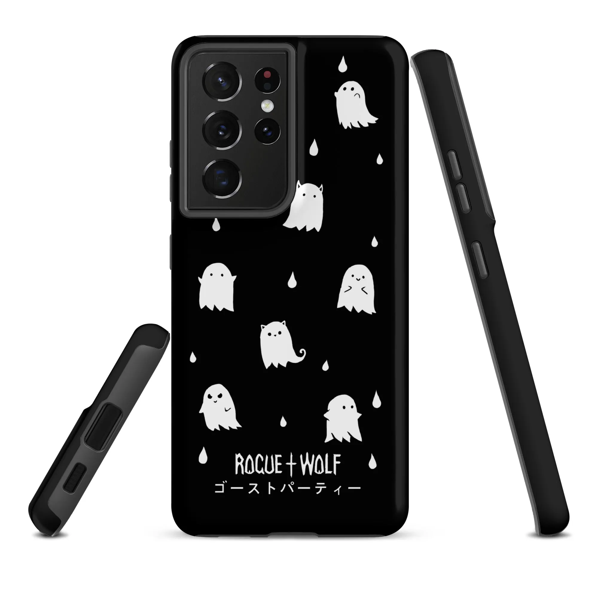 Ghost Party Tough Phone Case for Samsung - Shockproof Anti-scratch Goth Witchy Phone Accessories Cover