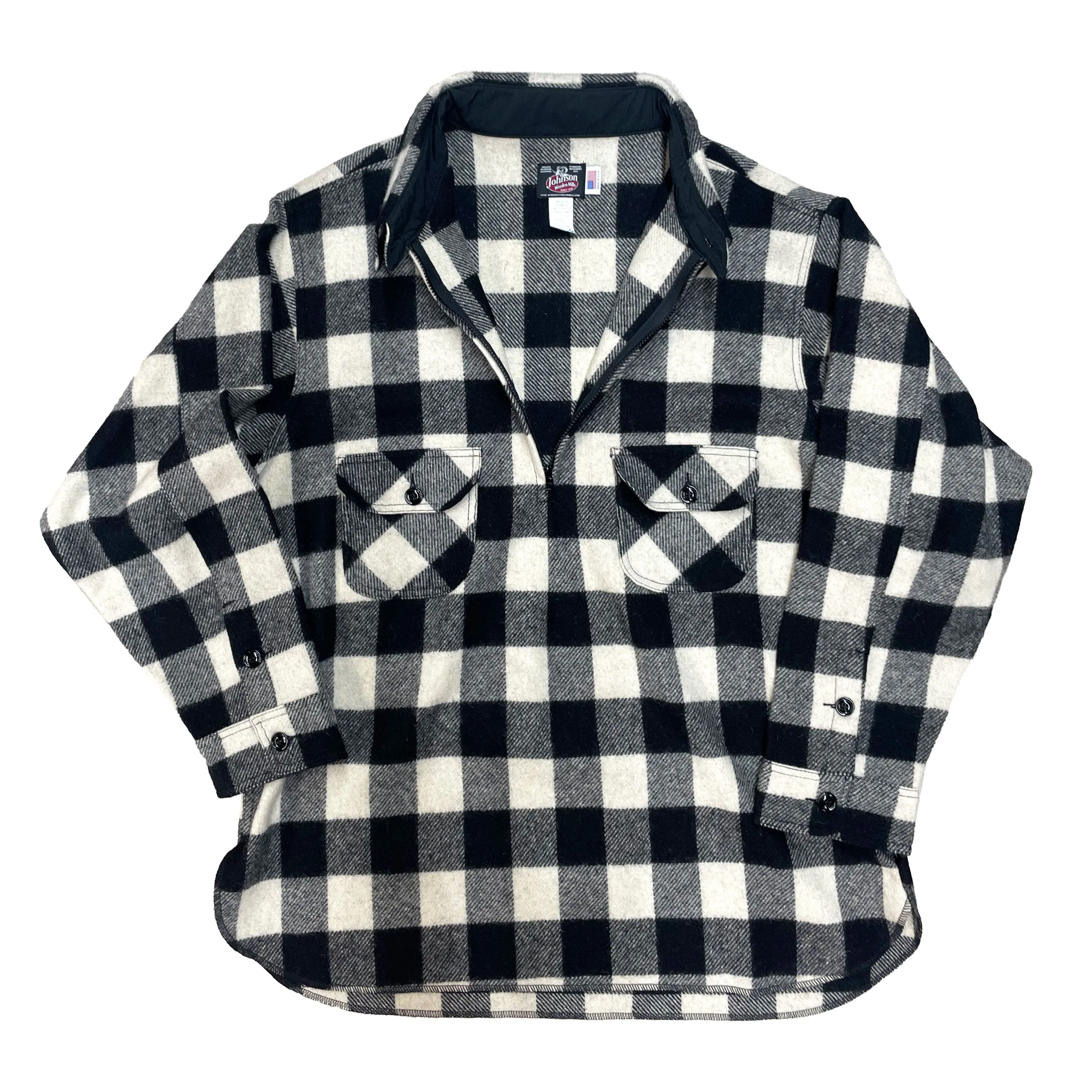 Half Zip Wool Shirt