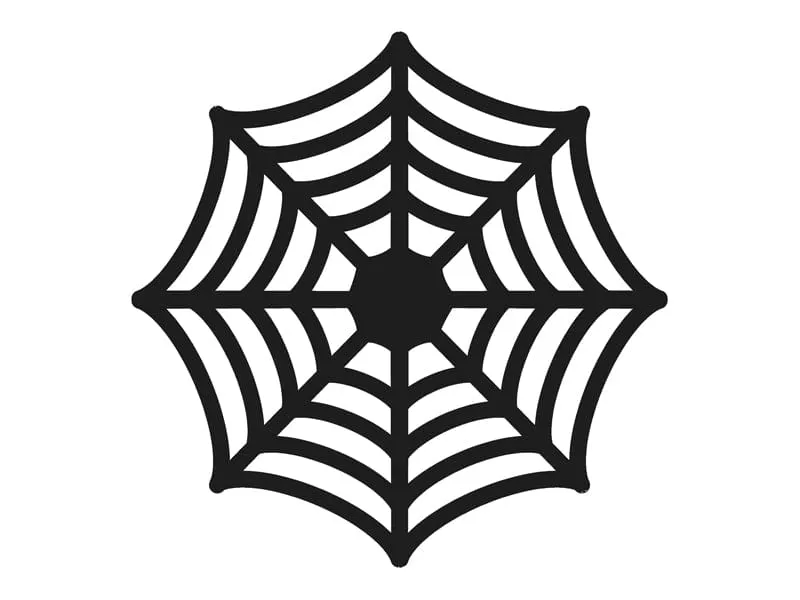 Halloween Spiderweb Place Mats x 4