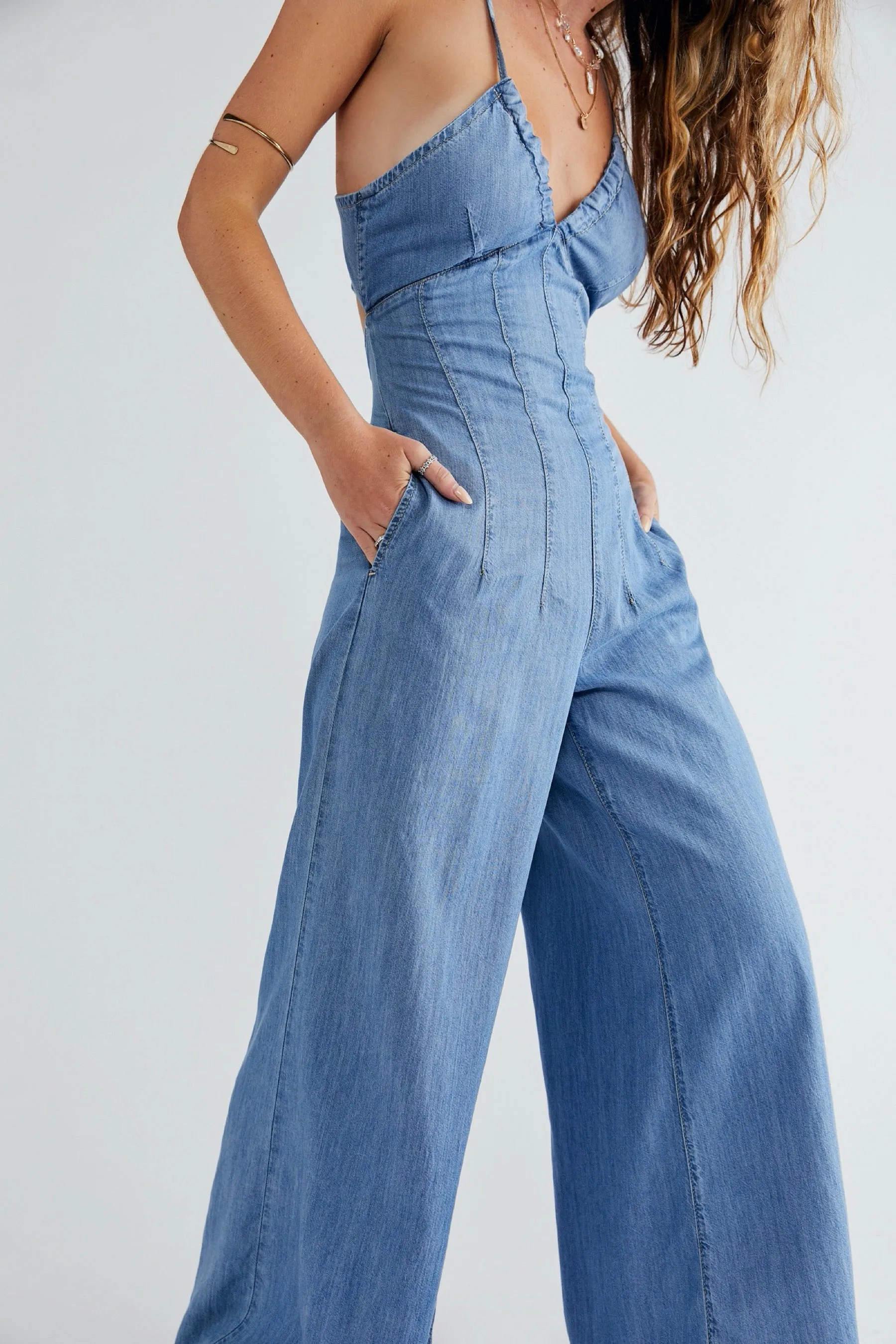 Heart's Desire Crvy Soul Ties Jumpsuit