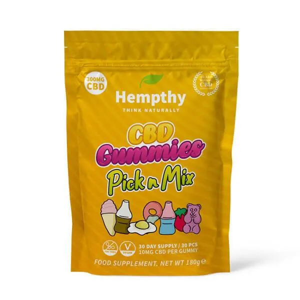 Hempthy 300mg CBD - Gummies Pick n Mix 30pcs