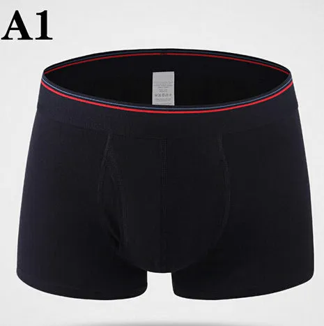 Hot New Fashion Sexy Quality Men's Boxers Shorts Mr Large Size Cotton Underwears Mans Plus Size Panties Fat Trunk Male Underpant