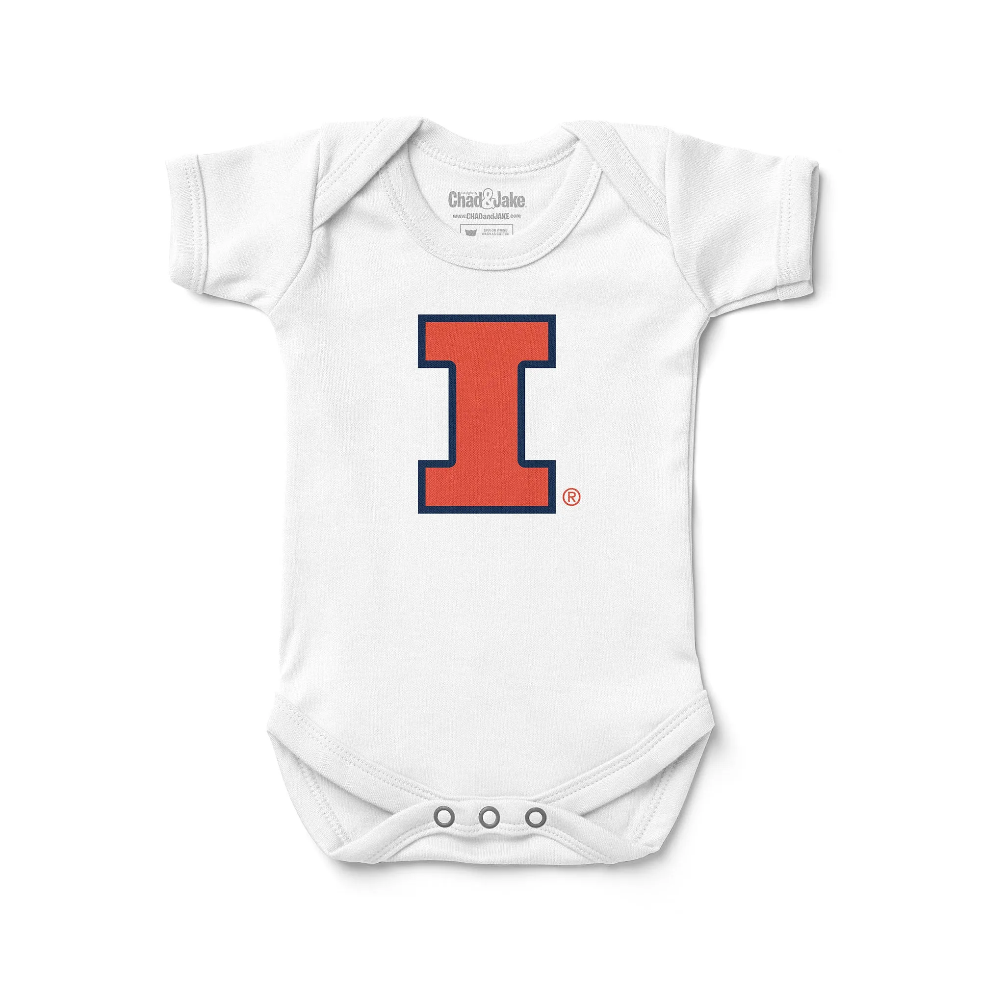 Illinois Fighting Illini Logo Bodysuit