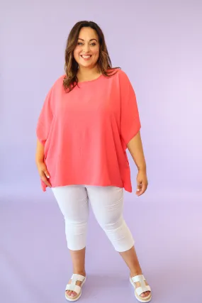 Juliet Top in Coral