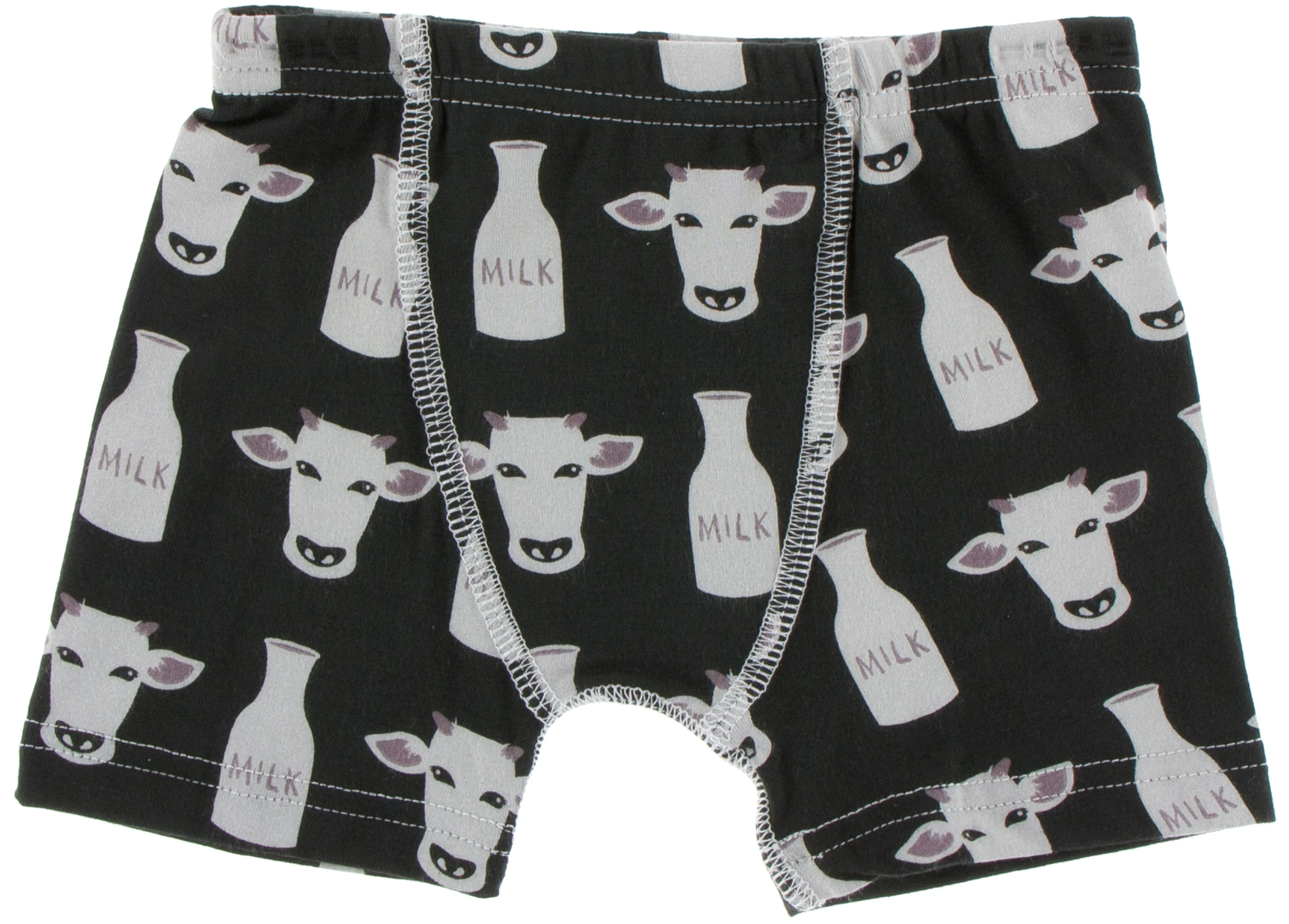 KicKee Pants Zebra Tuscan Cow & Spring Sky Scooter Boxer Briefs Set