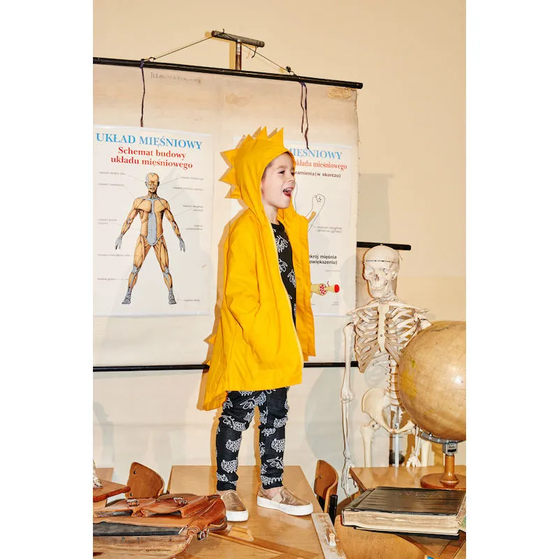 Kukukid DINO RAINCOAT Yellow