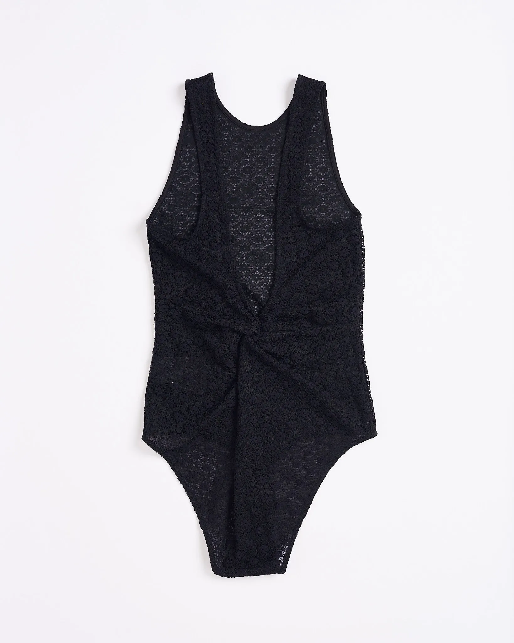 Lace Intimates Bodysuit in Black