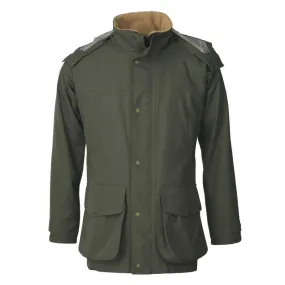 Laksen Merlin CTX Waterproof Ventile Cotton Mens Shooting Coat - Olive