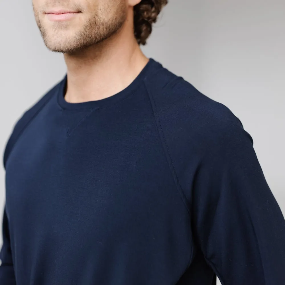 Men's Ultra-Soft Bamboo Pullover Crew